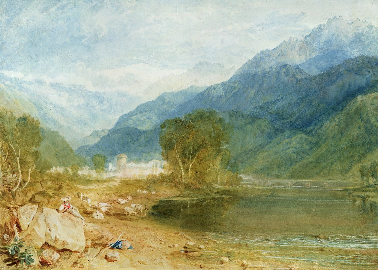 Bonneville, Savoyen af Joseph Mallord William Turner