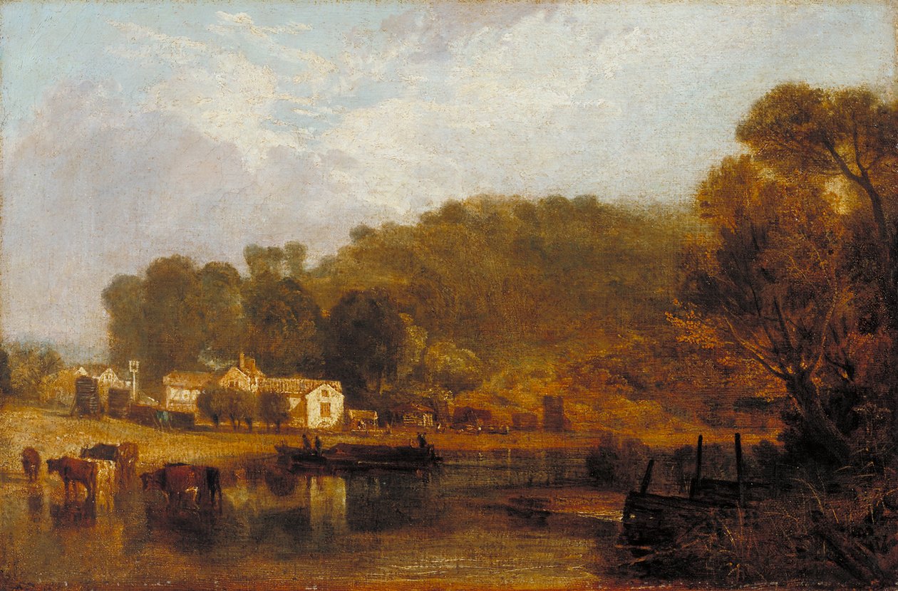 Cliveden på Themsen af Joseph Mallord William Turner