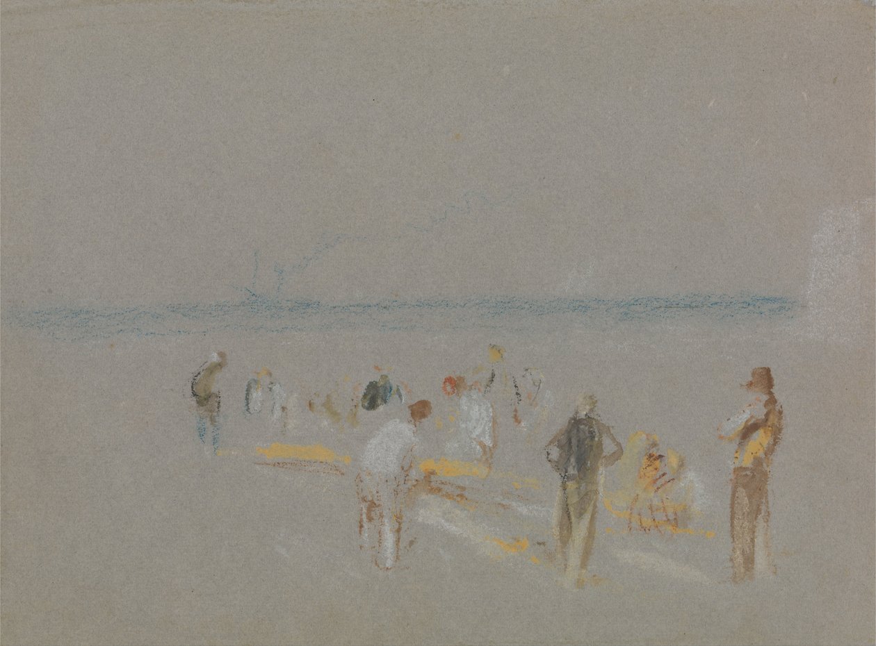 Cricket på Goodwin Sands af Joseph Mallord William Turner
