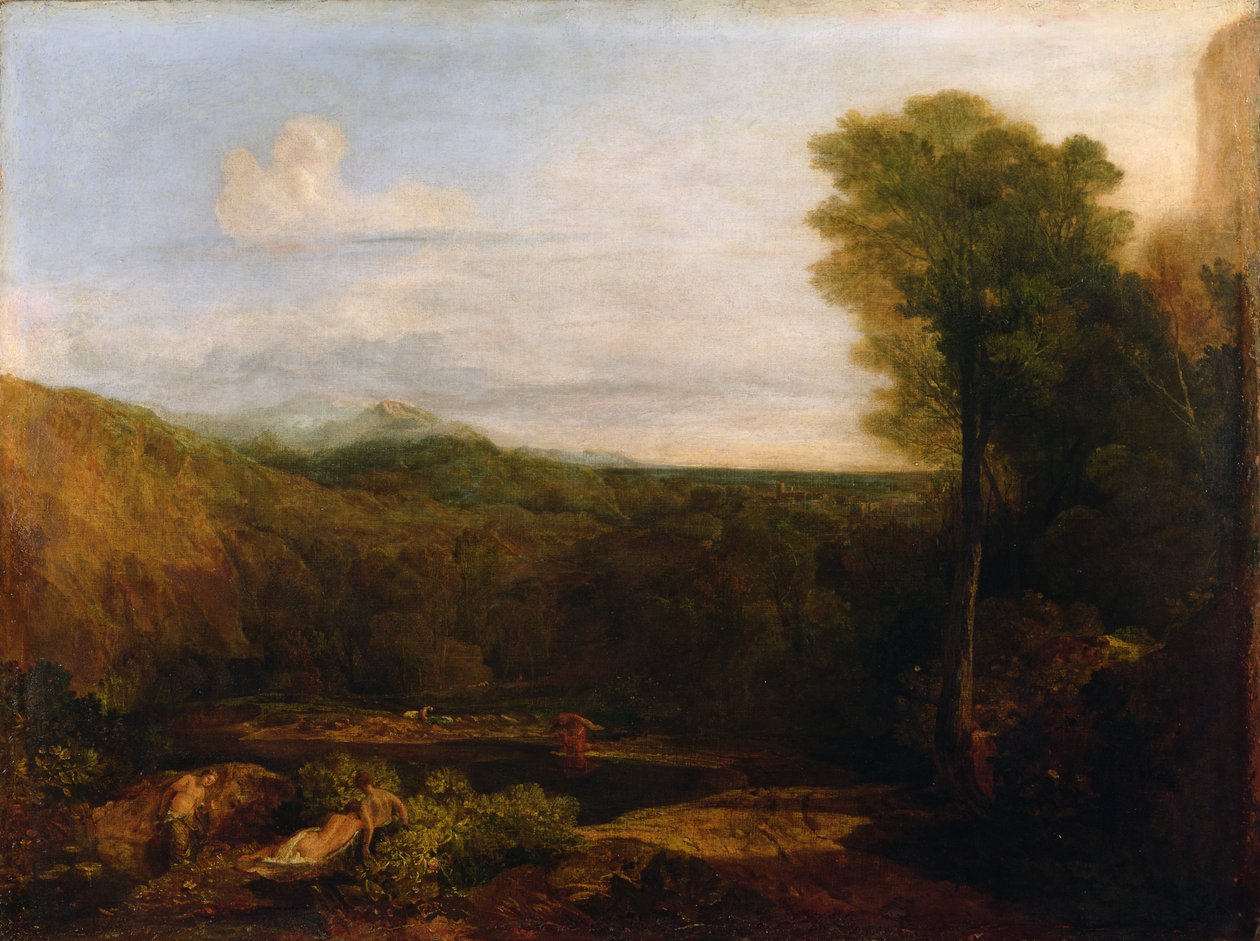 Ekko og Narcissus, ca. 1804 af Joseph Mallord William Turner