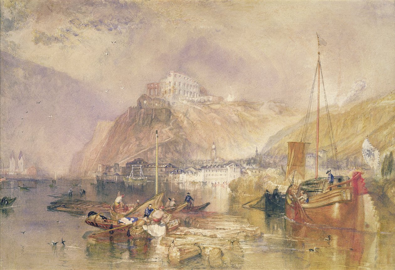 Ehrenbreitstein af Joseph Mallord William Turner