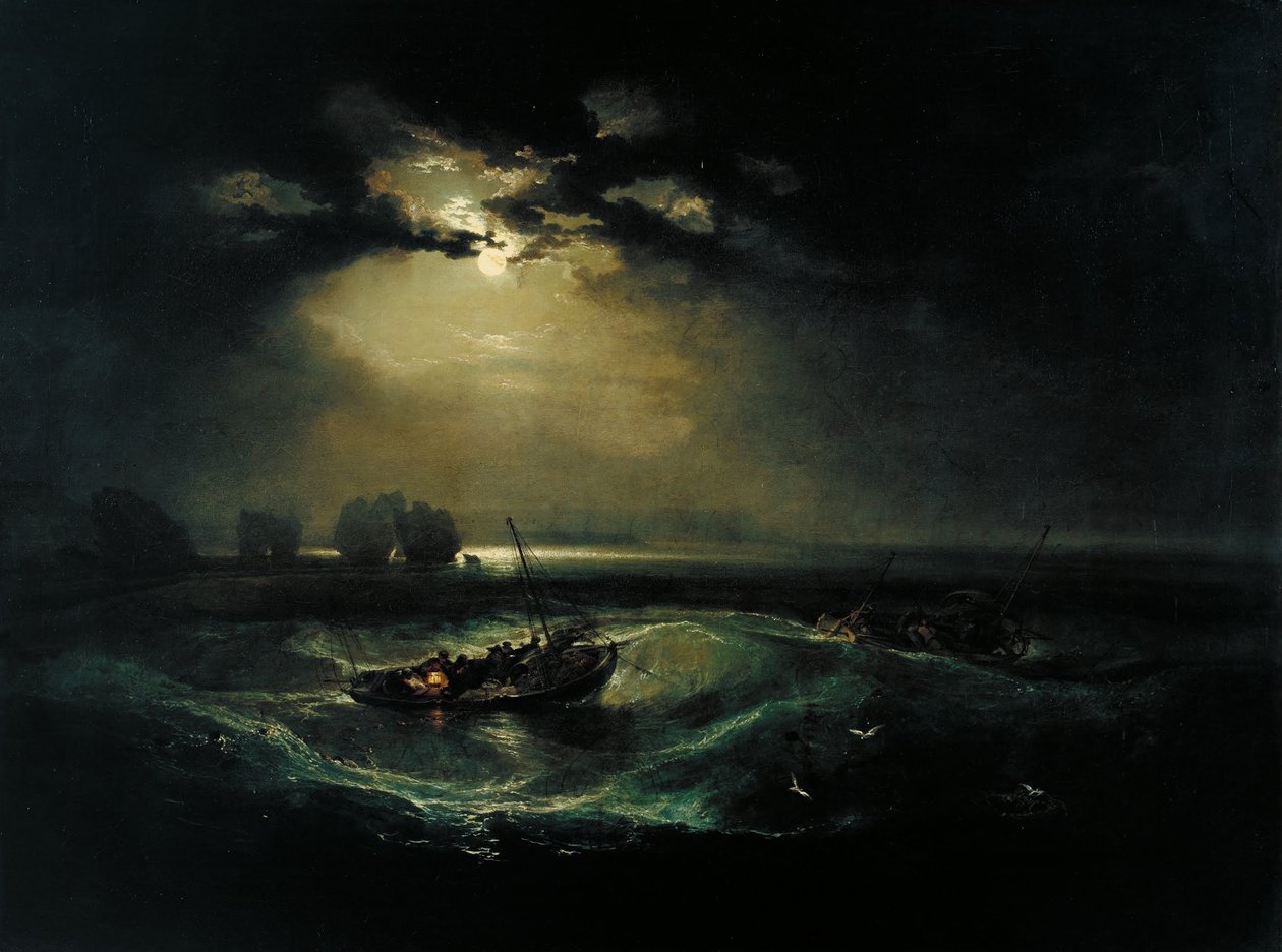 Fiskere til søs af Joseph Mallord William Turner