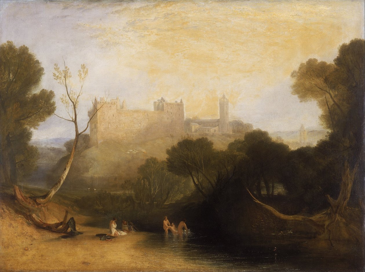 Linlithgow Palace af Joseph Mallord William Turner