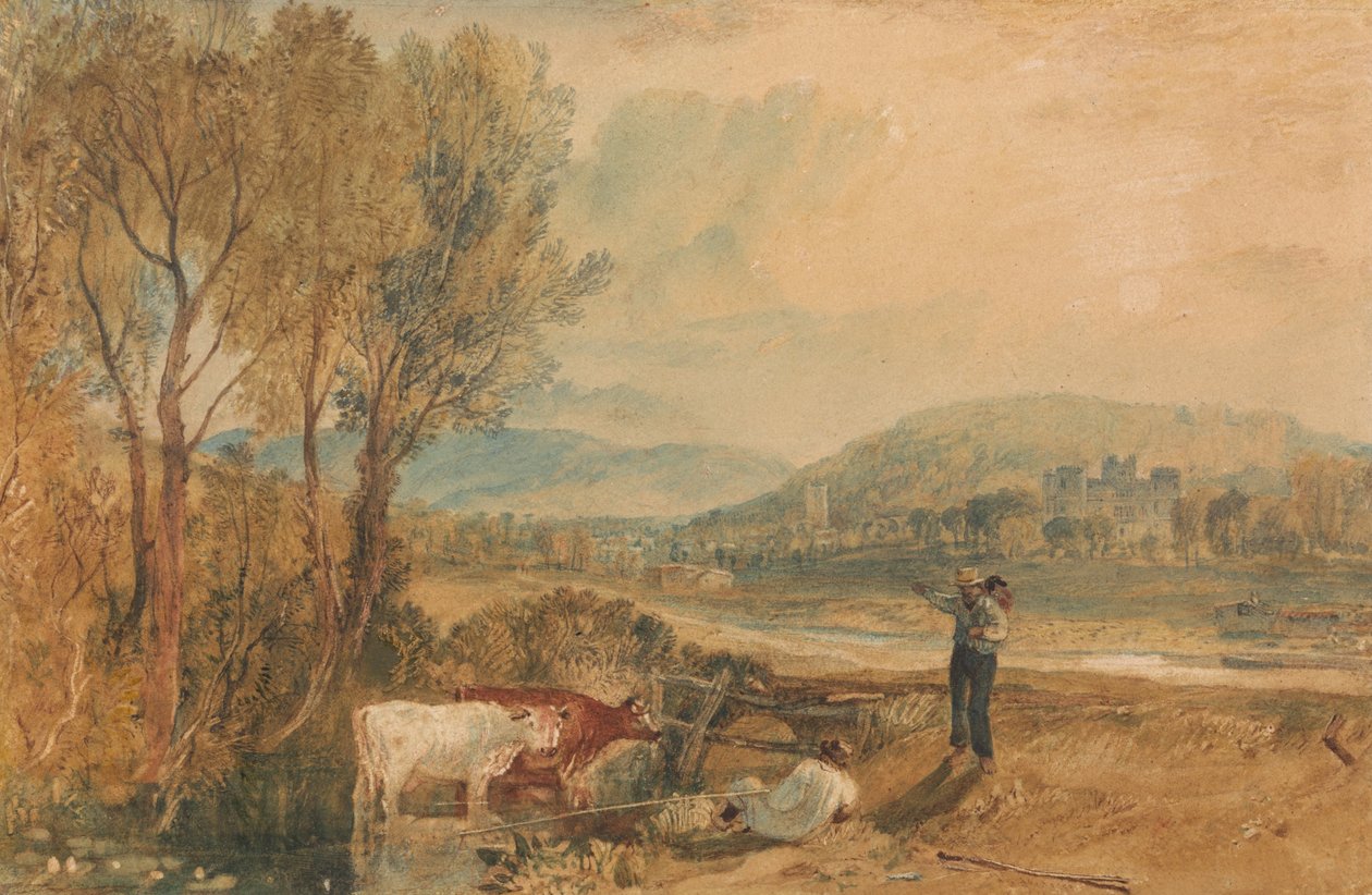 Lulworth Castle, Dorset af Joseph Mallord William Turner
