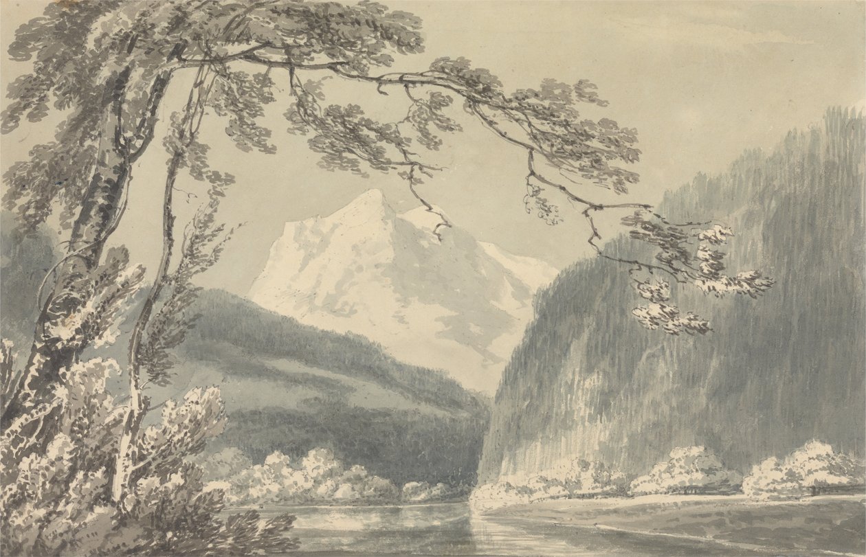 I nærheden af Grindelwald af Joseph Mallord William Turner