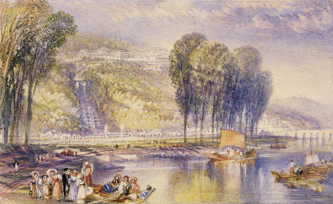 No.0574 St. Cloud, 1832-33 af Joseph Mallord William Turner