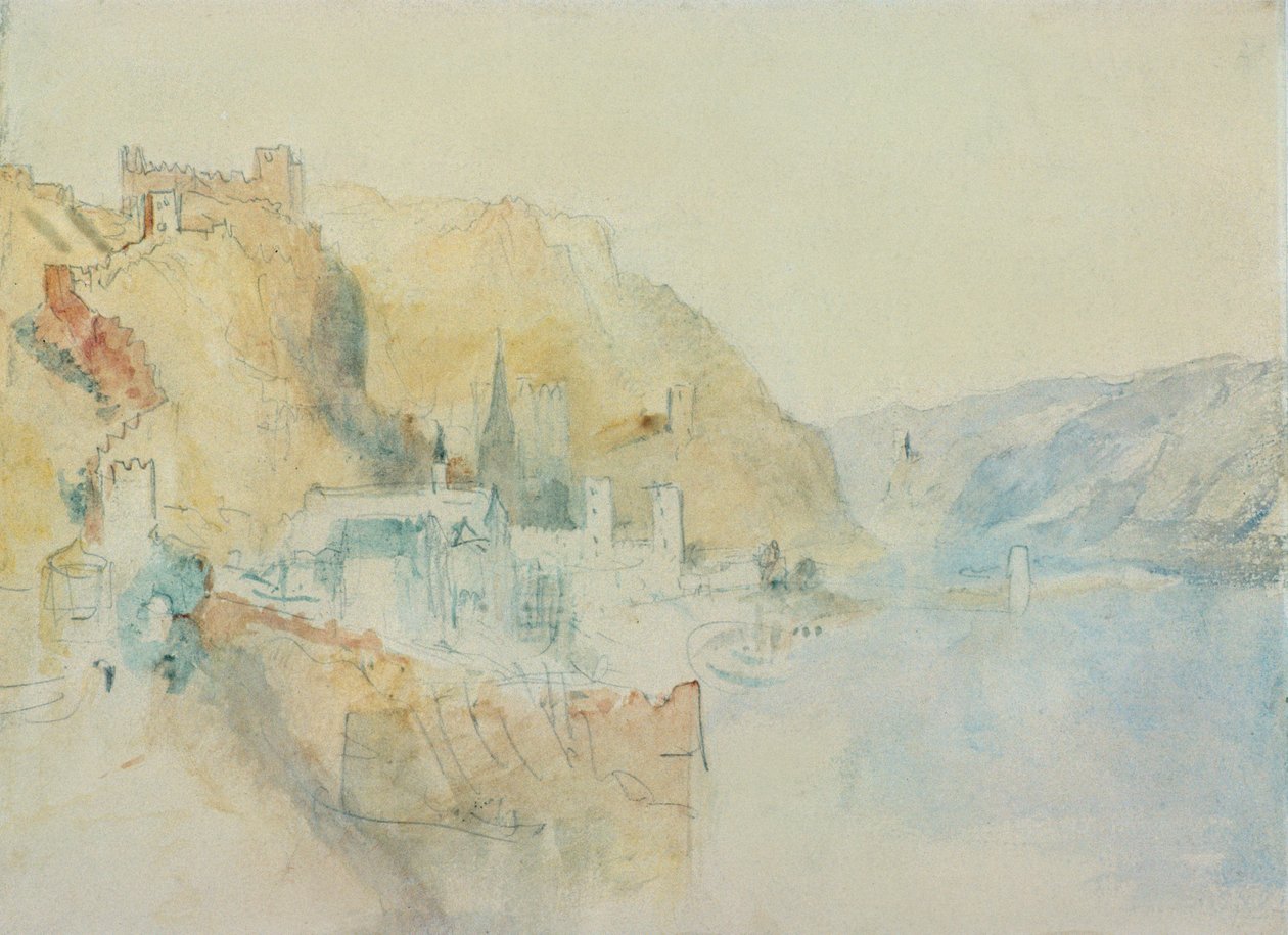 På Rhinen af Joseph Mallord William Turner