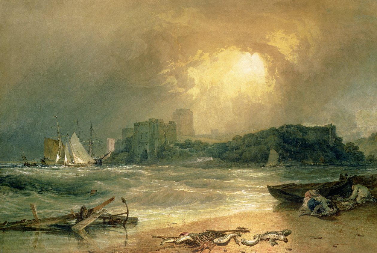 Pembroke Slot af Joseph Mallord William Turner