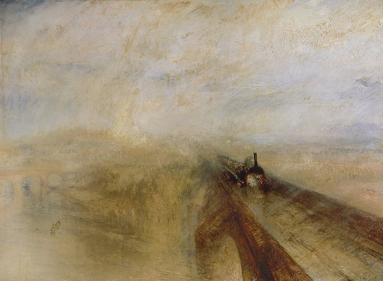 Rain Steam and Speed, The Great Western Railway af Joseph Mallord William Turner