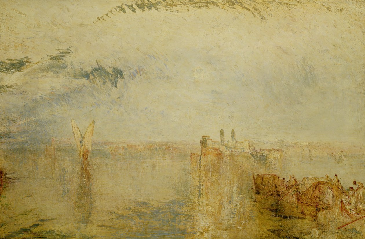 Vender tilbage fra ballet (St. Martino) c.1846 af Joseph Mallord William Turner