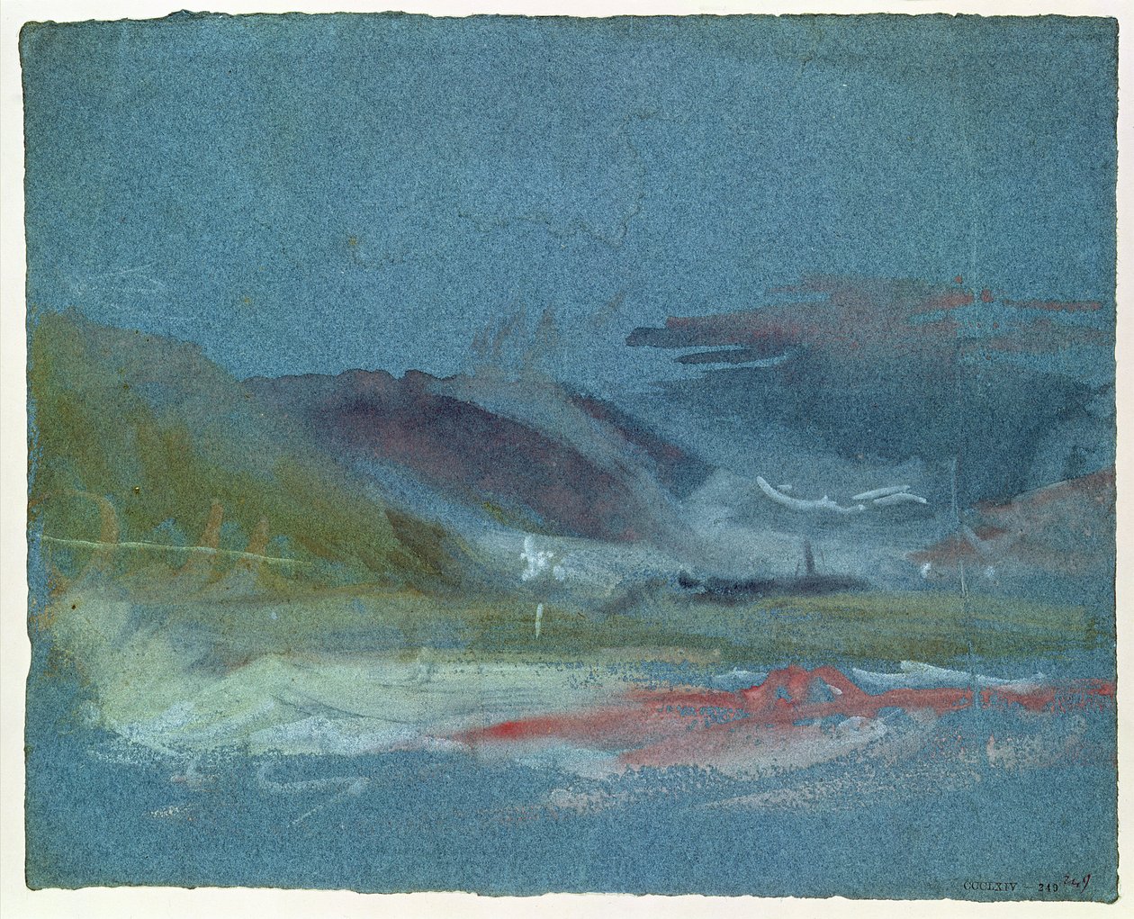 Flodbred, ca. 1830 af Joseph Mallord William Turner