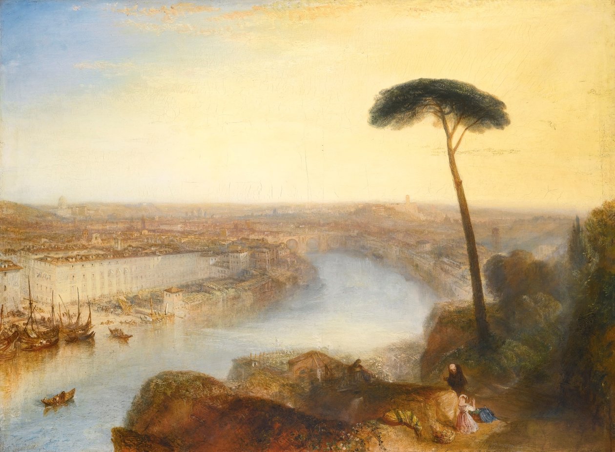 Rom, fra Aventine -bjerget af Joseph Mallord William Turner