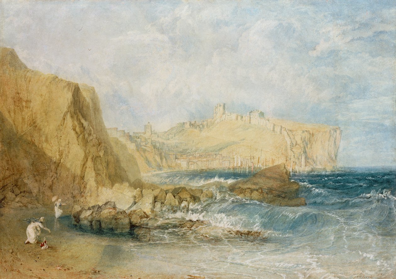 Scarborough af Joseph Mallord William Turner