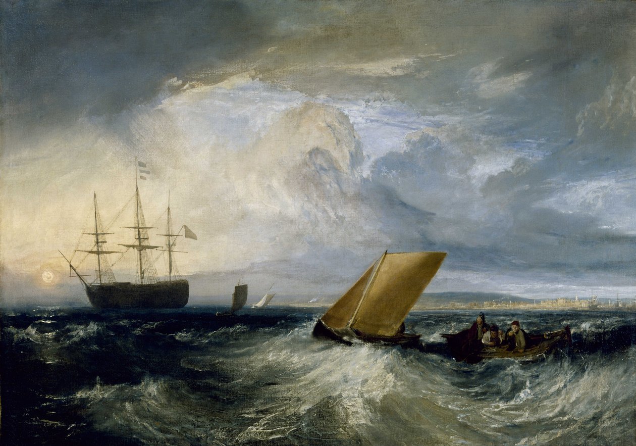Renhed set fra Nore af Joseph Mallord William Turner