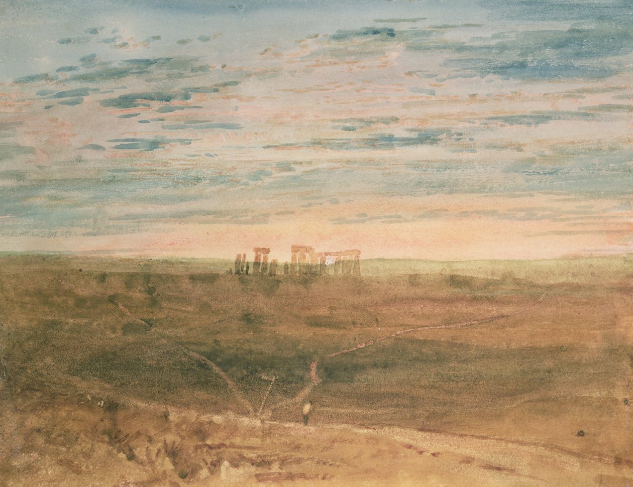 Stonehenge af Joseph Mallord William Turner