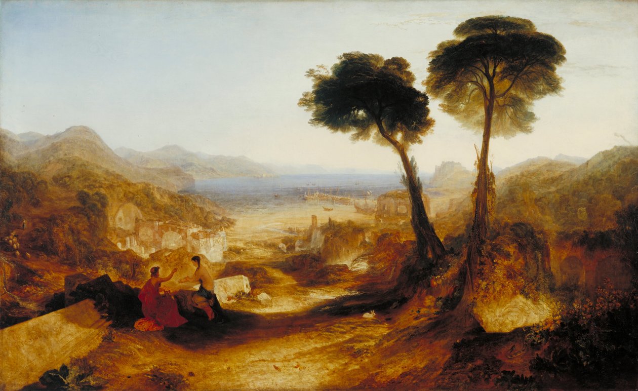 Baiae -bugten, med Apollo og Sibylen af Joseph Mallord William Turner