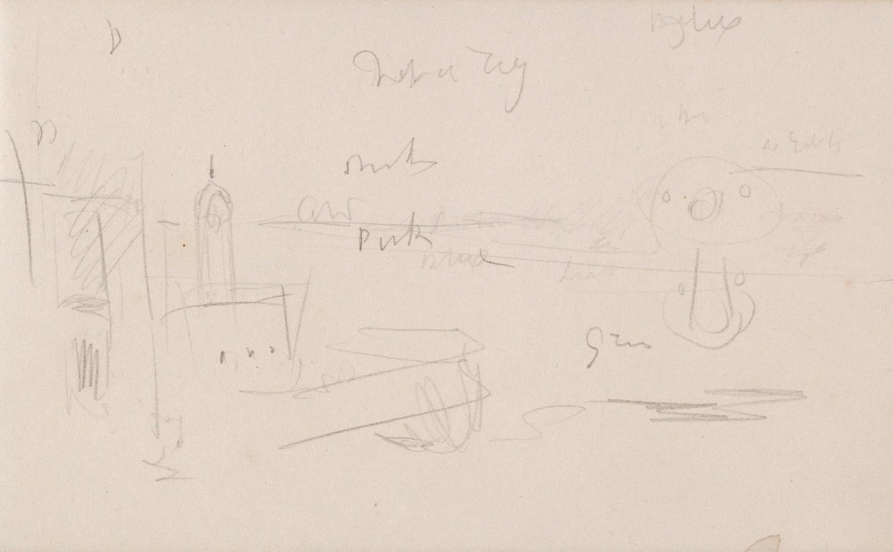 Kanalskitsebogen af Joseph Mallord William Turner