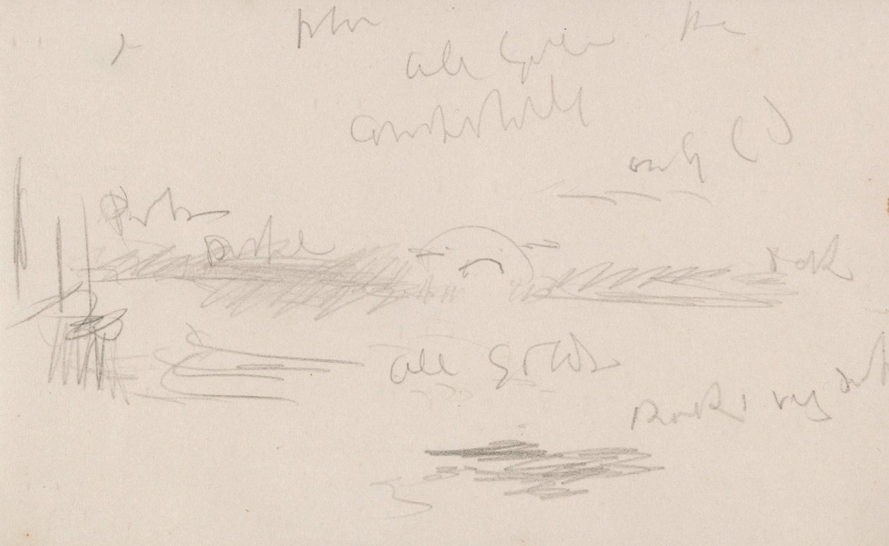 Kanalskitsebogen af Joseph Mallord William Turner