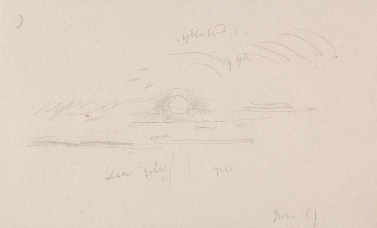 Kanalskitsebogen af Joseph Mallord William Turner