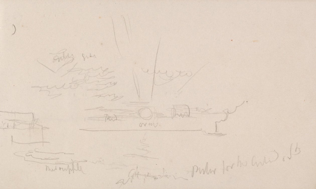 Kanalskitsebogen af Joseph Mallord William Turner