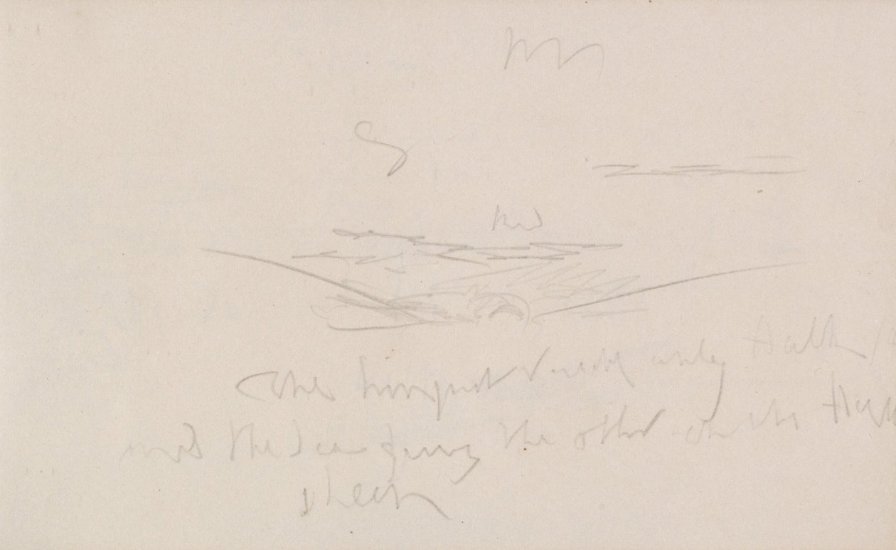 Kanalskitsebogen af Joseph Mallord William Turner