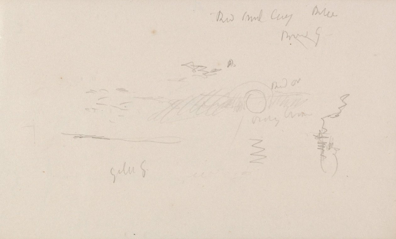 Kanalskitsebogen af Joseph Mallord William Turner