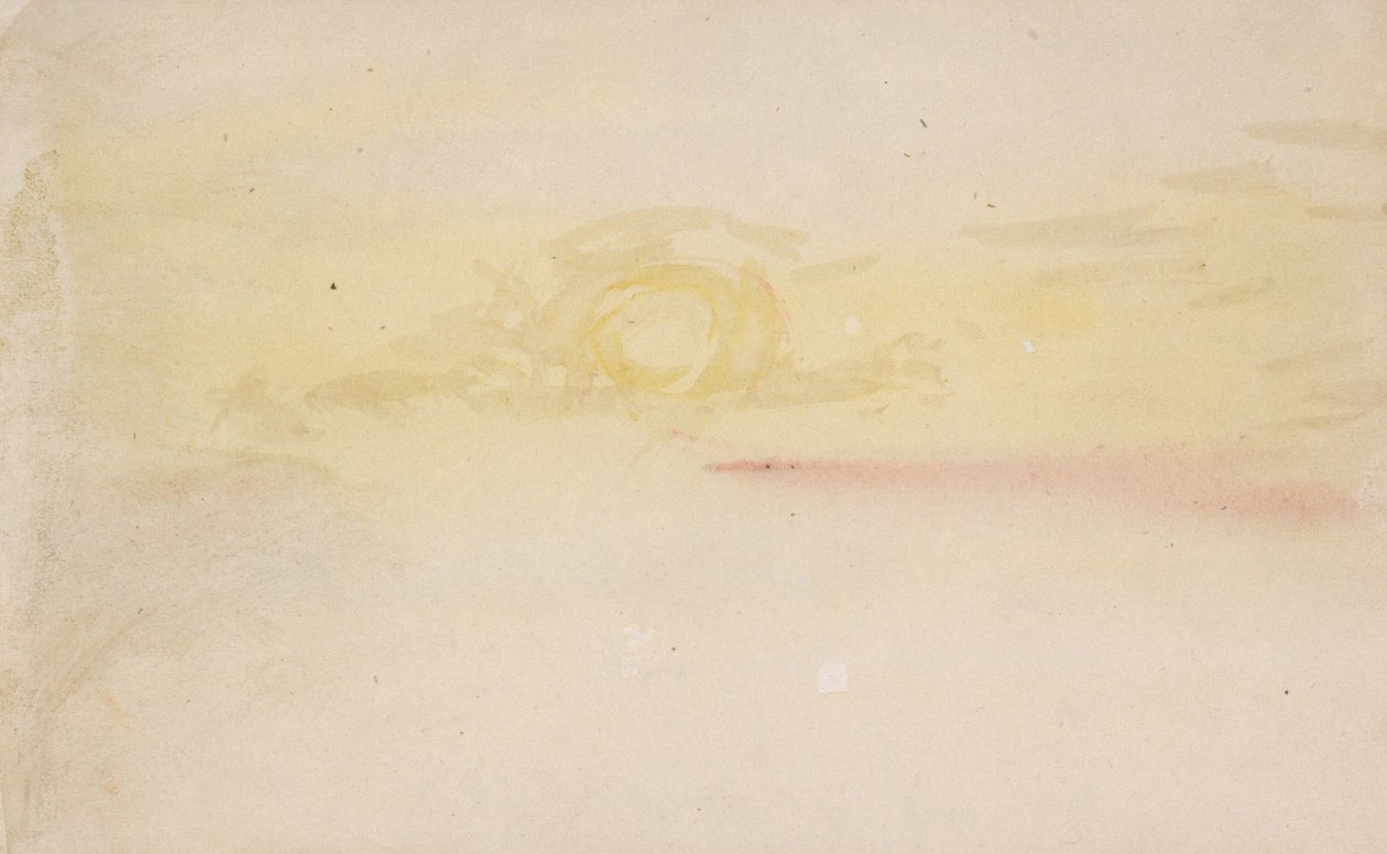 Kanalens skitsebog af Joseph Mallord William Turner