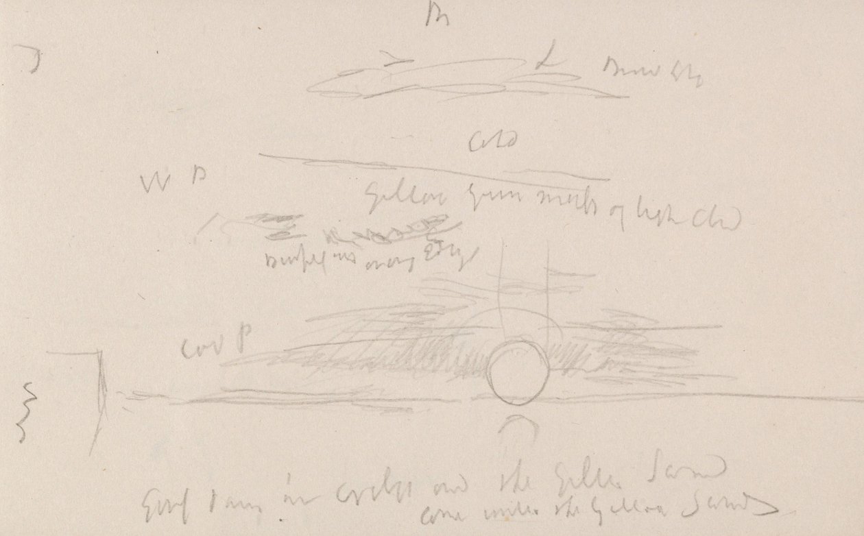 Kanalskitsebogen af Joseph Mallord William Turner