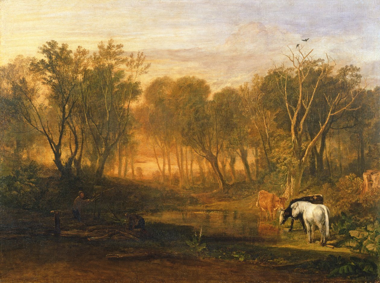 Skoven af Bere, ca. 1808 af Joseph Mallord William Turner
