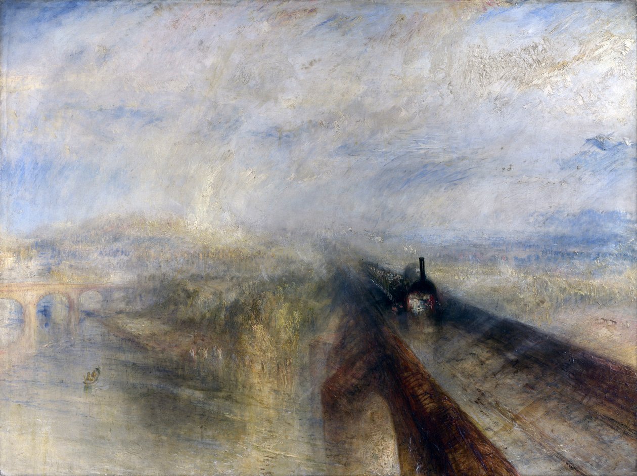 The Great Western Railway af Joseph Mallord William Turner