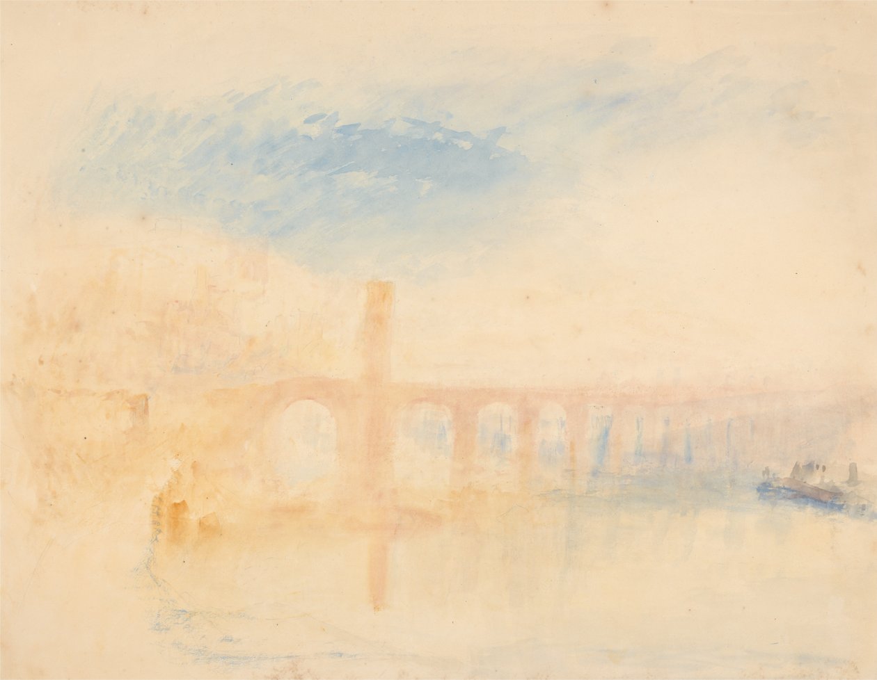 Moselbroen, Coblenz af Joseph Mallord William Turner