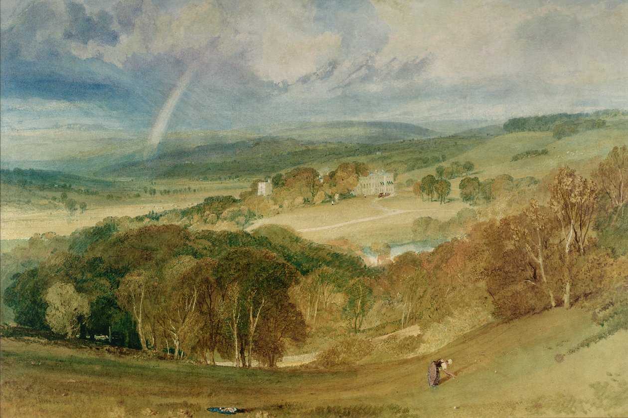The Vale of Ashburnham, Sussex af Joseph Mallord William Turner