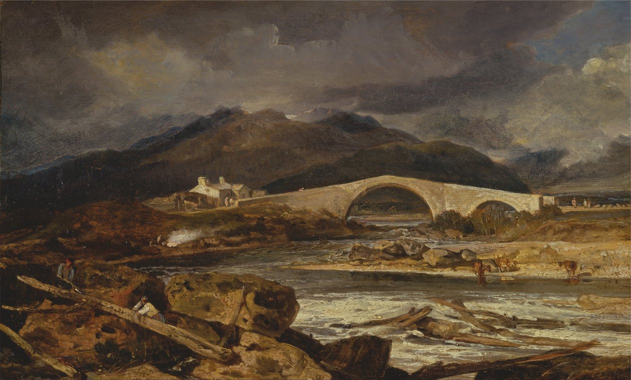Tummel Bridge, Perthshire af Joseph Mallord William Turner