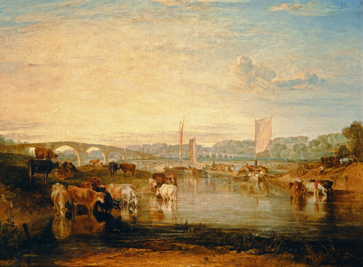 Walton Bridges af Joseph Mallord William Turner