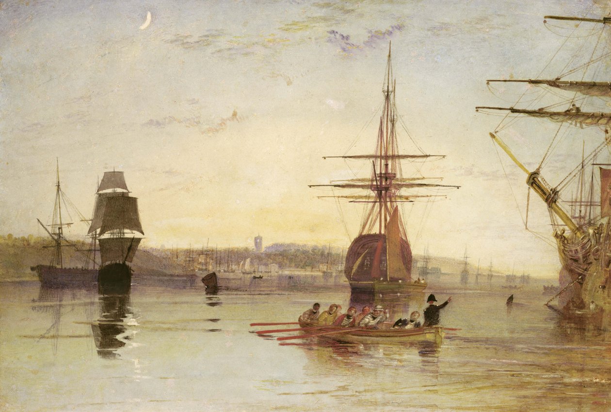West Cowes af Joseph Mallord William Turner
