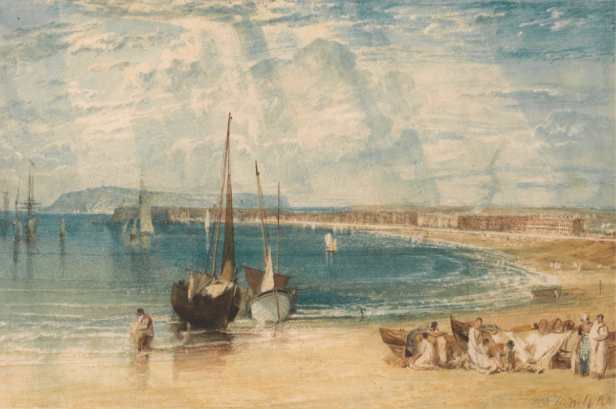 Weymouth af Joseph Mallord William Turner