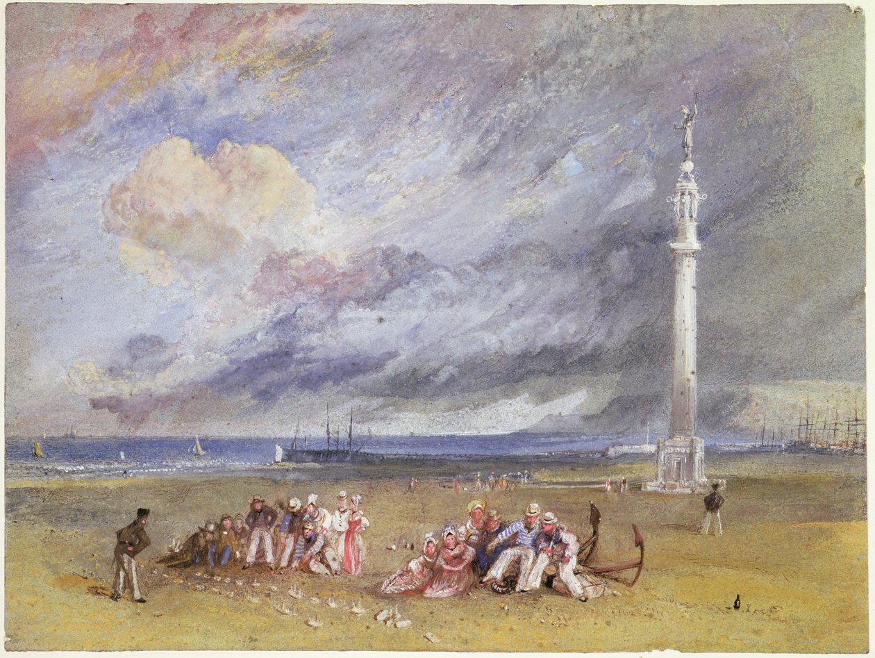 Yarmouth Sands, ca. 1824-30 af Joseph Mallord William Turner
