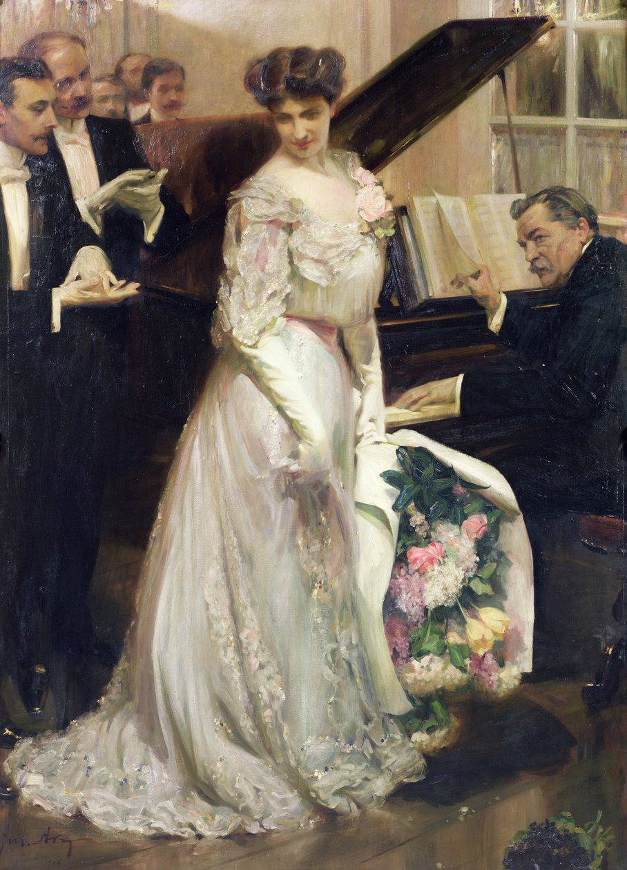 De fejrede, 1906 af Joseph Marius Avy