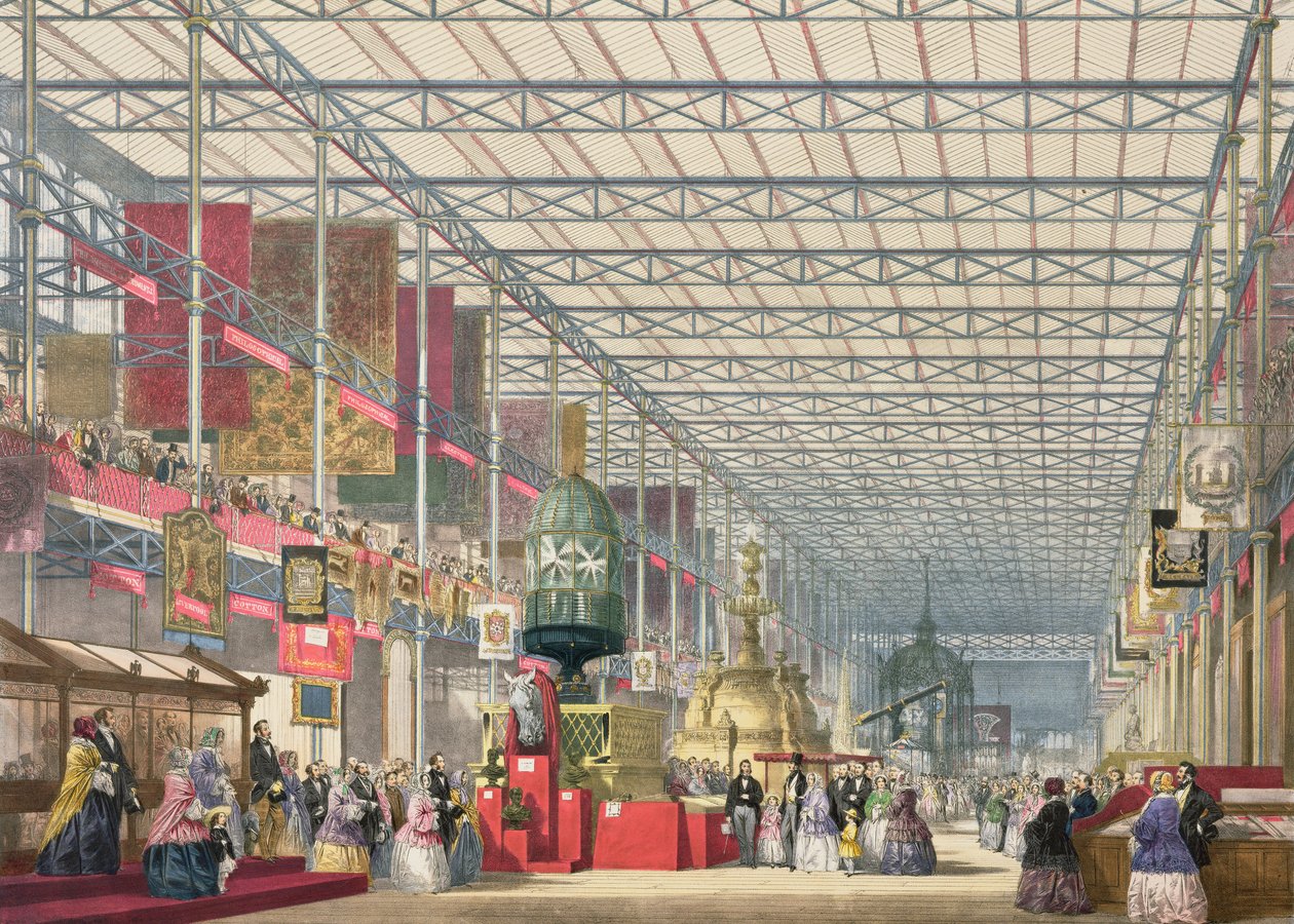 Den britiske flåde ved den store industriudstilling i 1851, plade 3 fra 