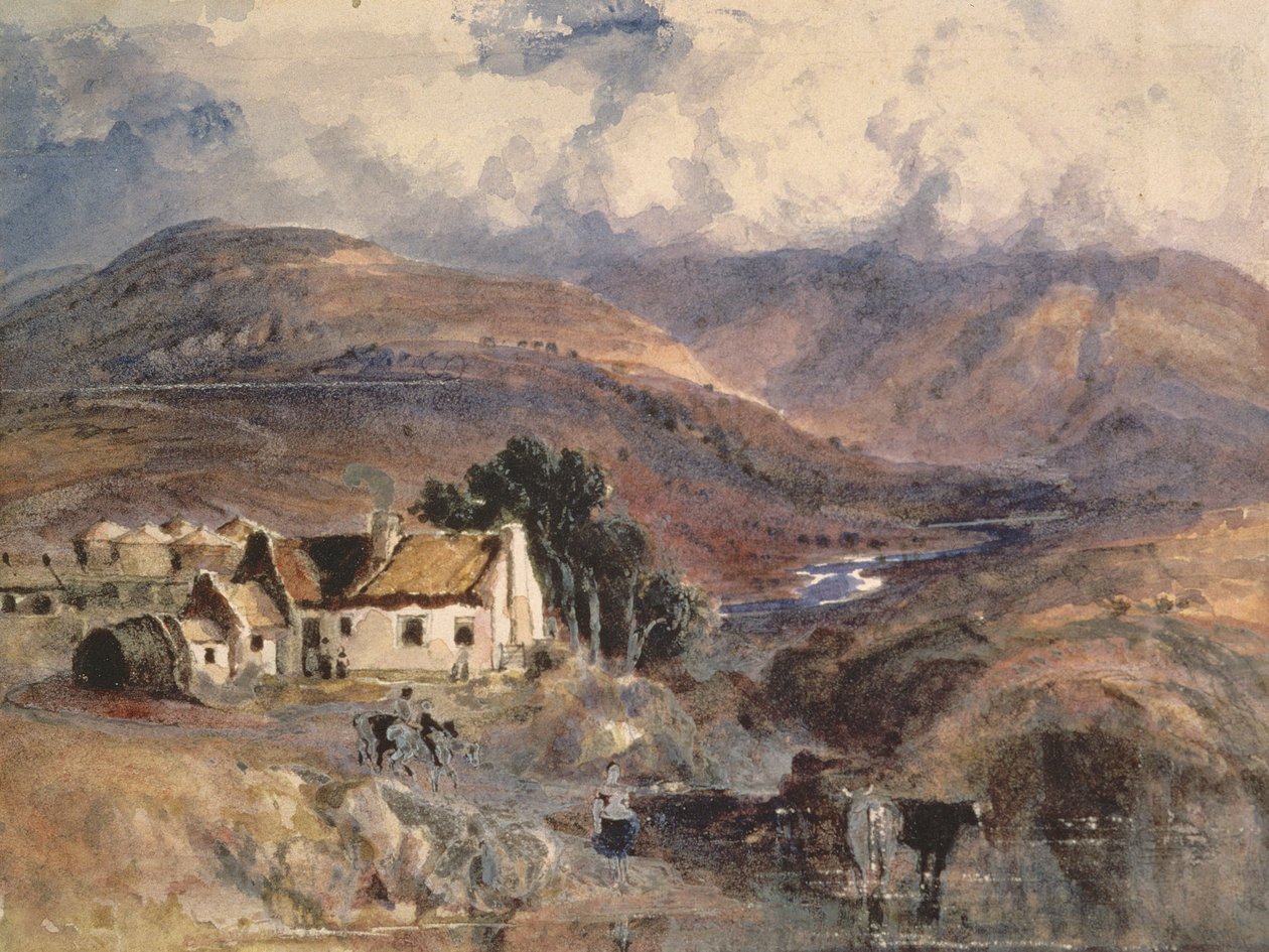 Skotsk Landskab af Joseph Noel Paton