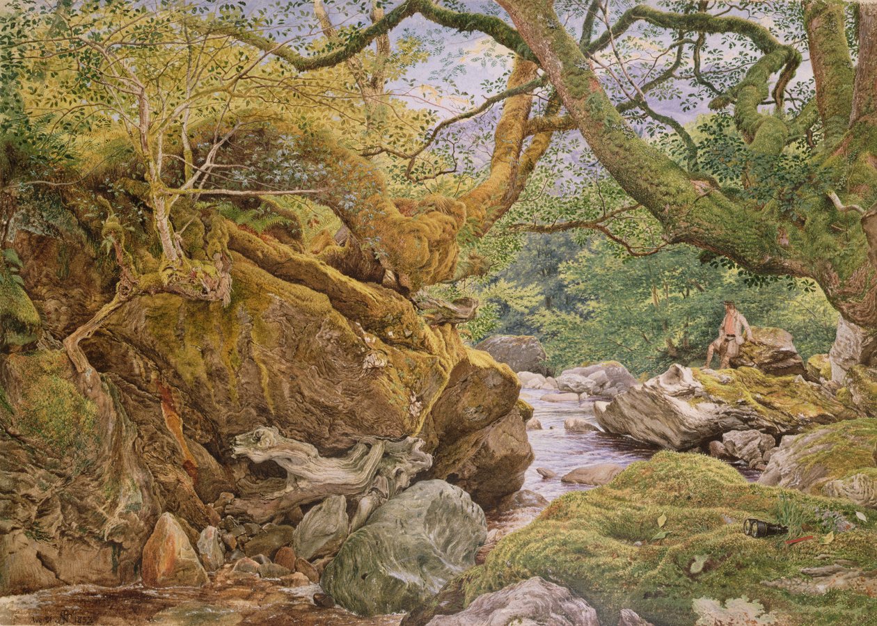 Studie fra naturen: Inveruglas, 1857 af Joseph Noel Paton