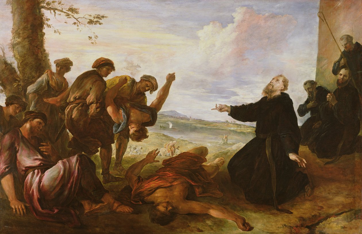 St Augustine hjælper de syge af Joseph Parrocel