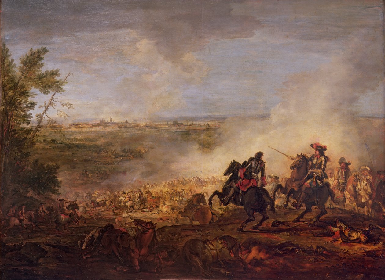 Belejringen af Maastricht, 29. juni 1673, 1676 af Joseph Parrocel