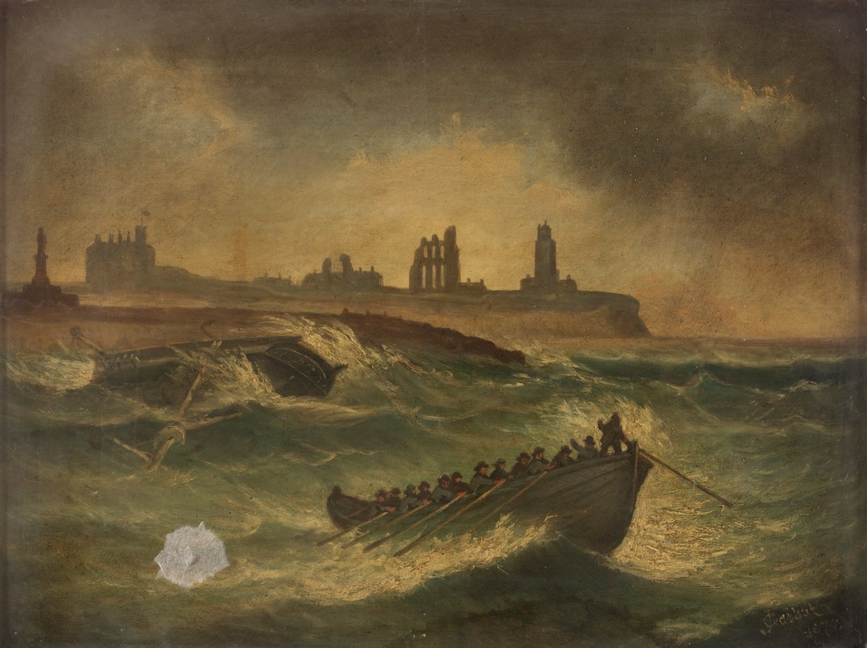Går til vraget, 1875 af Joseph 