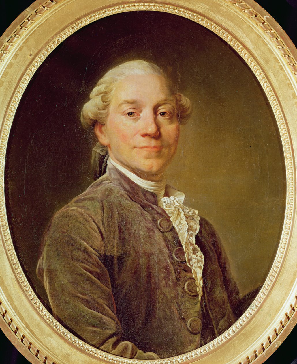 Portræt af Antoine Thomas (medlem af det franske akademi) af Joseph Siffred Duplessis