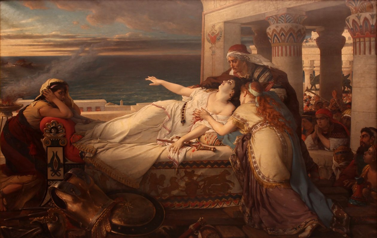 Didos død af Joseph Stallaert