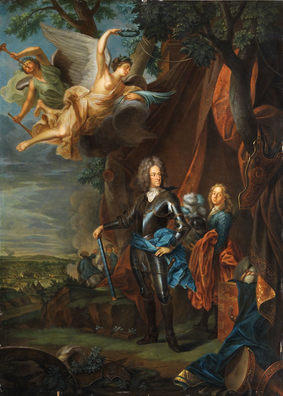 Portræt af Maximilian II Emanuel, kurfyrste i Bayern (1687) af Joseph Vivien