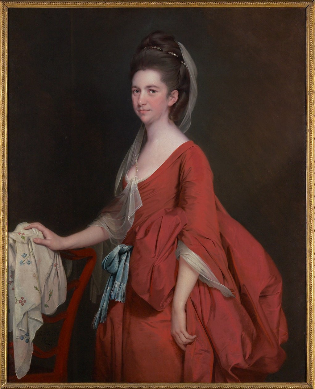 Portræt af Dorothy Beridge, født Gladwin (d.1792) 1777 af Joseph Wright of Derby