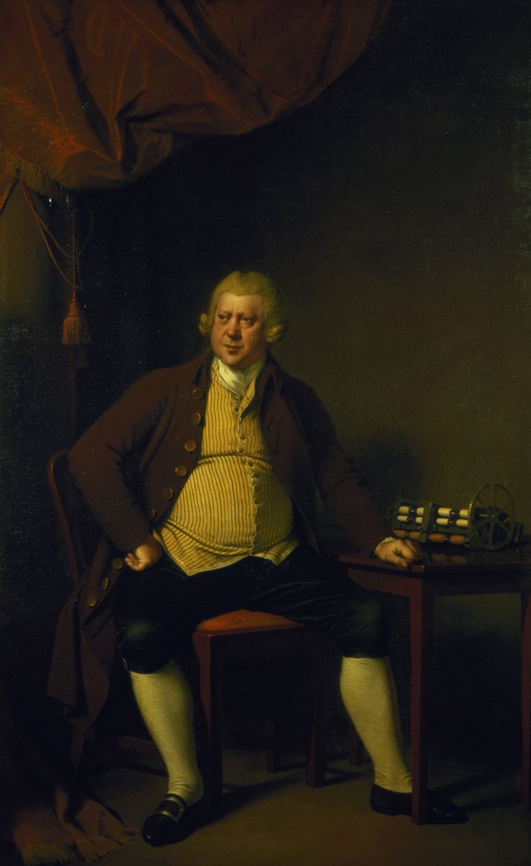 Sir Richard Arkwright, 1789-90 af Joseph Wright of Derby