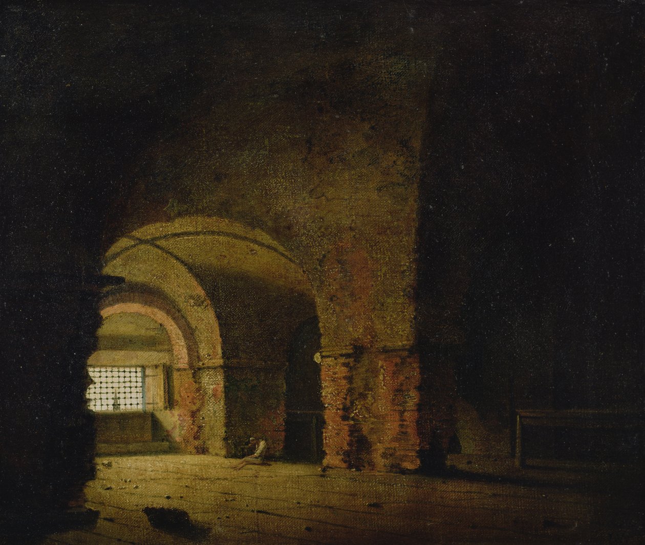 Fangen, ca. 1787-90 af Joseph Wright of Derby